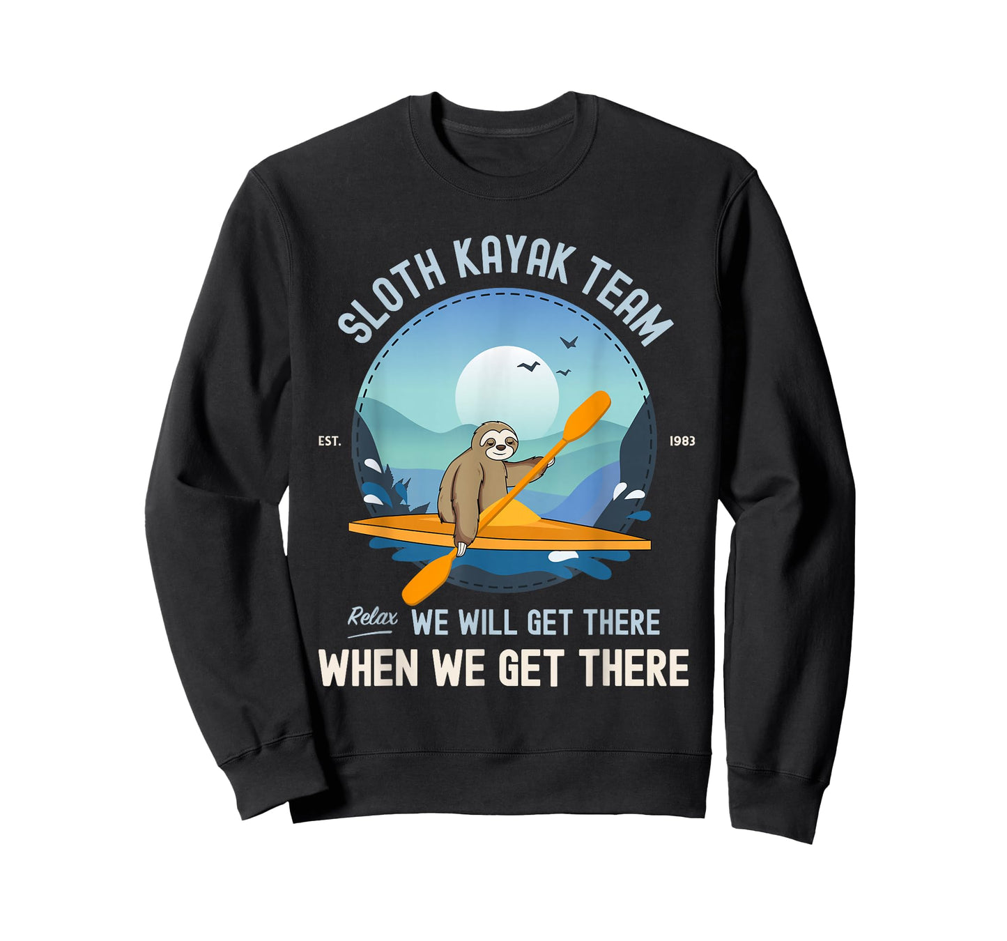Sloth Kayak Shirt, Sloth Kayak Team T-Shirt