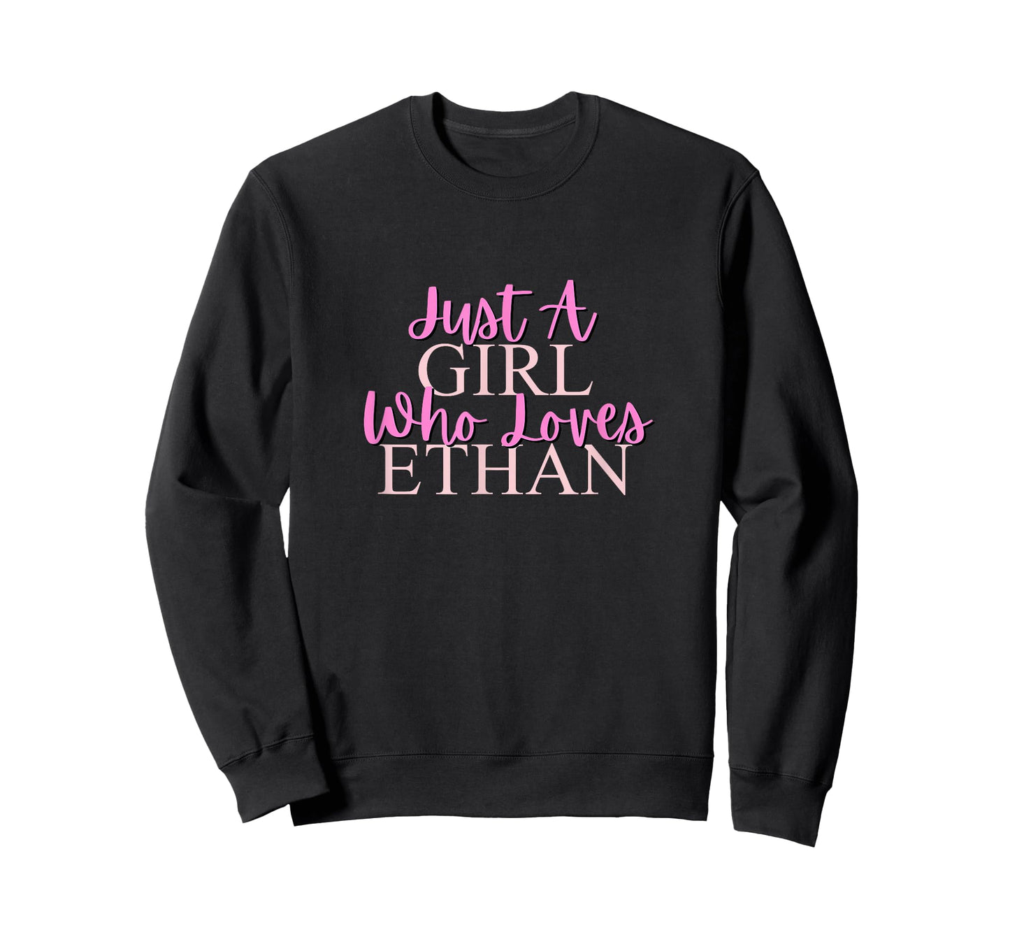 A Girl Who Loves Ethan Cute T-Shirt