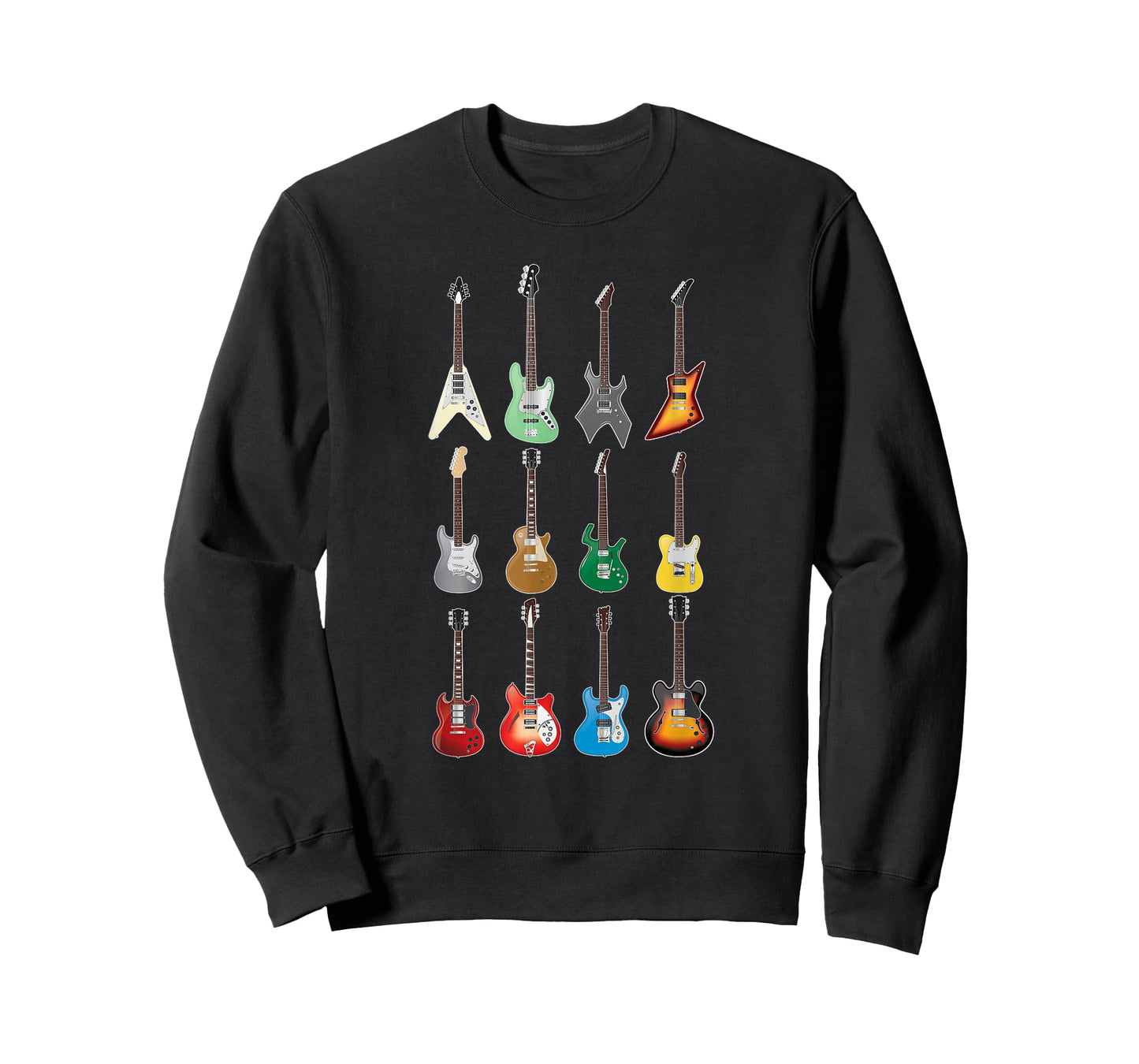 Electric Guitarist T-Shirt - Vintage Guitar Collection 2 T-Shirt