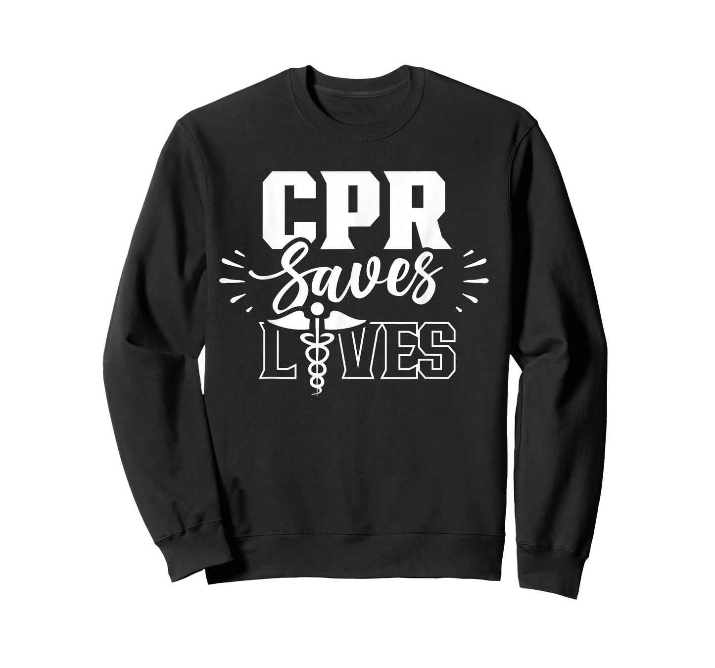 Cpr Saves Lives Ems Emergency Medical Responder Emr Emt T-Shirt