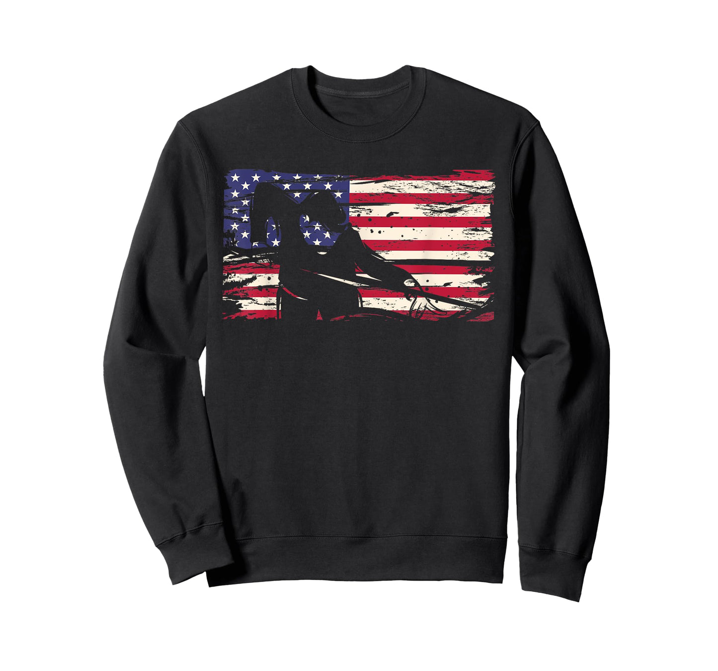 American Flag with Billiard Player Women Men T-Shirt