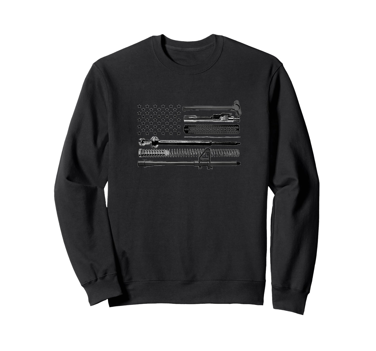 American AR-15 Parts Flag T-Shirt T-Shirt