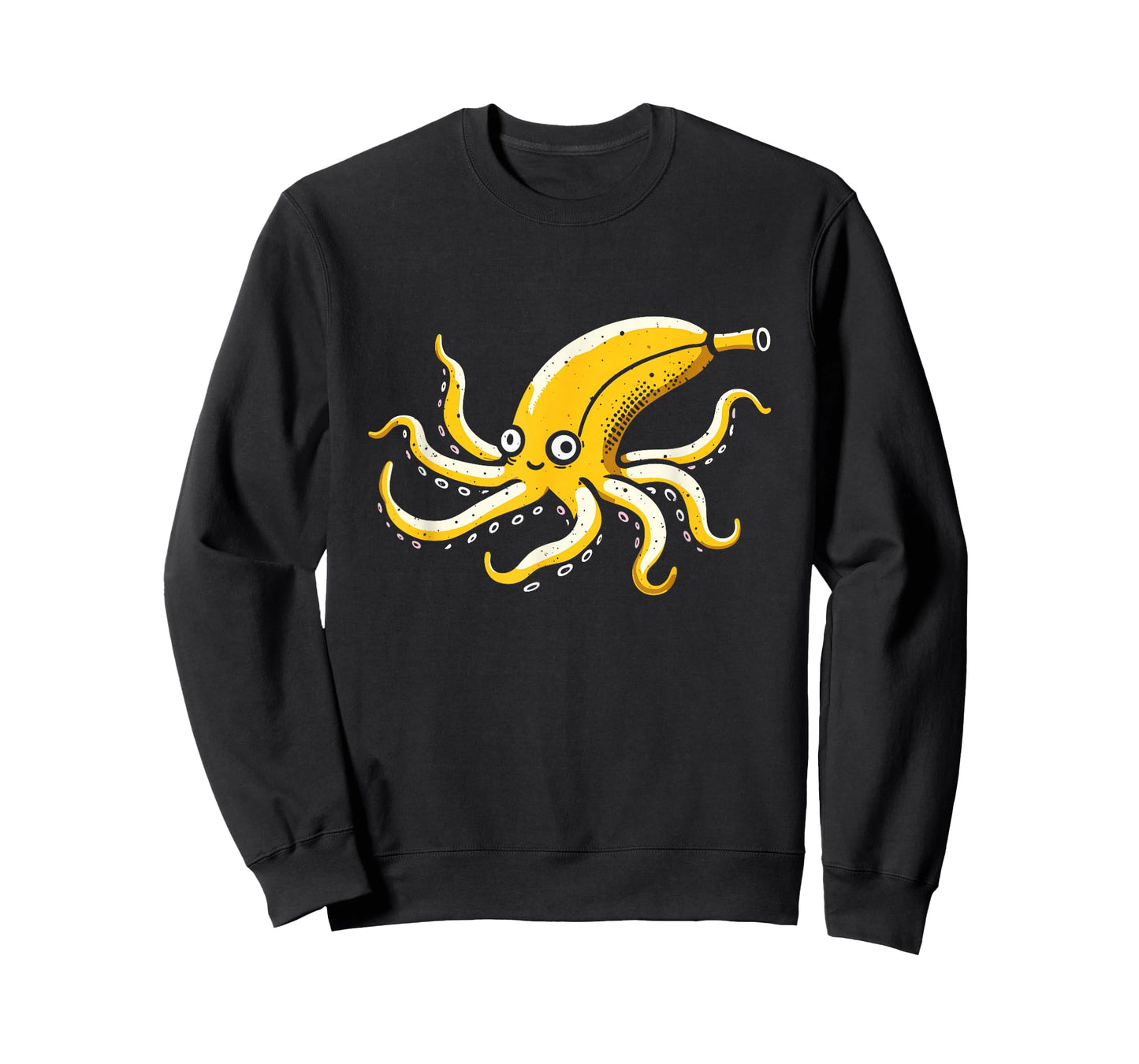 Bananacle Banana Tentacles - Funny Banana Squid Octopus Pun T-Shirt
