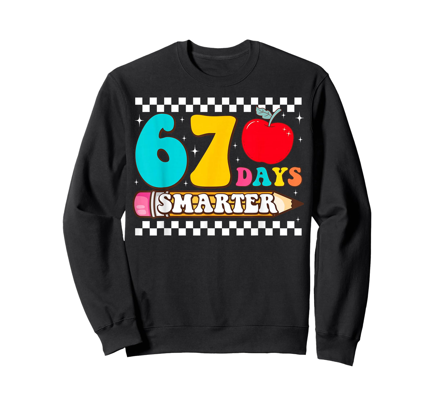 67th Day of School 67 Days Smarter Teacher Boy Girls T-Shirt