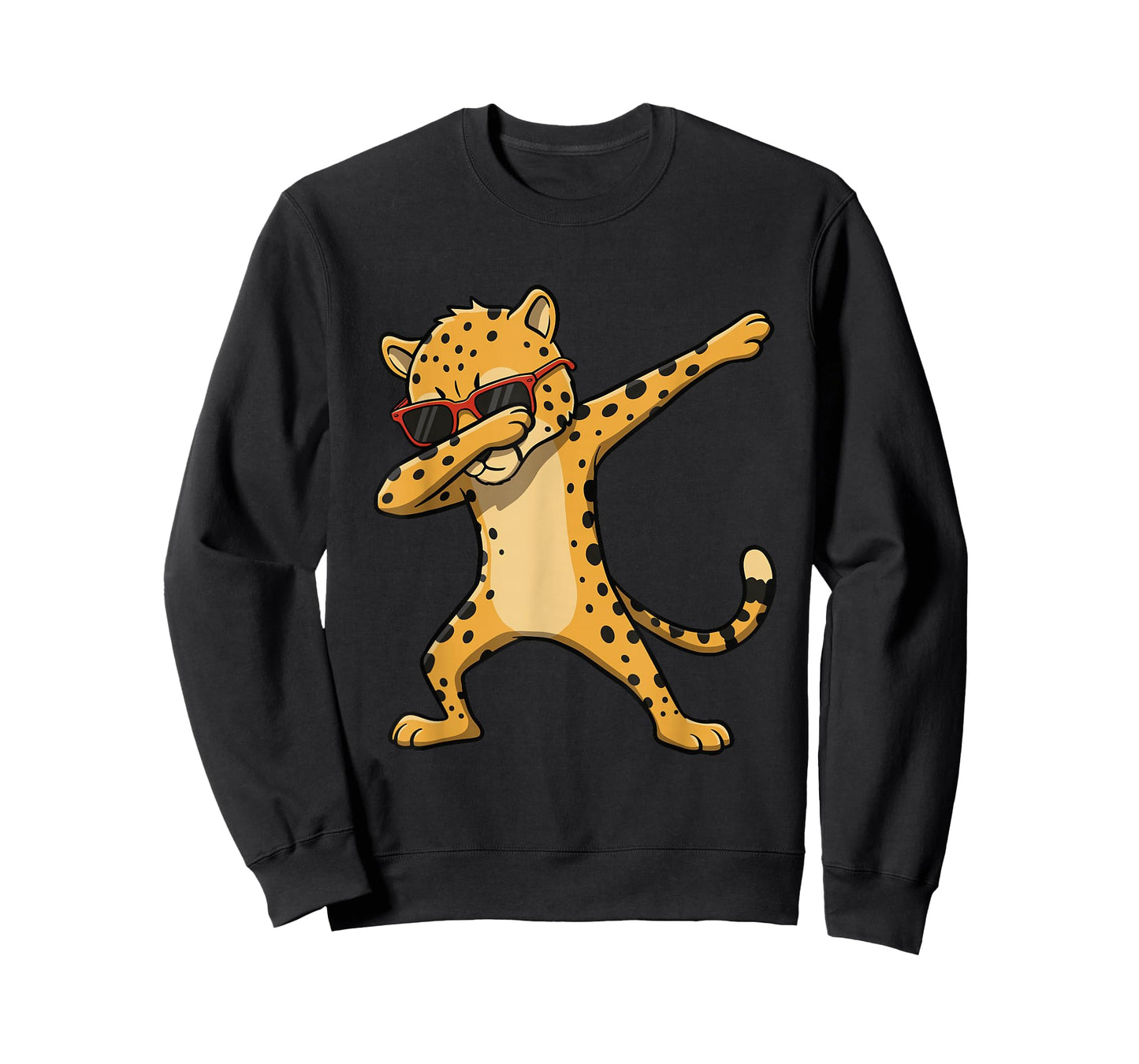 Sunglasses Cheetah Lover Cool Dabbing Cheetah Wild Animal T-Shirt