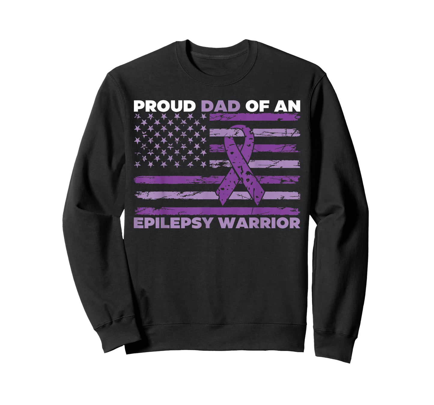 Proud Dad Of An Epilepsy Warrior Epilepsy Awareness Month T-Shirt