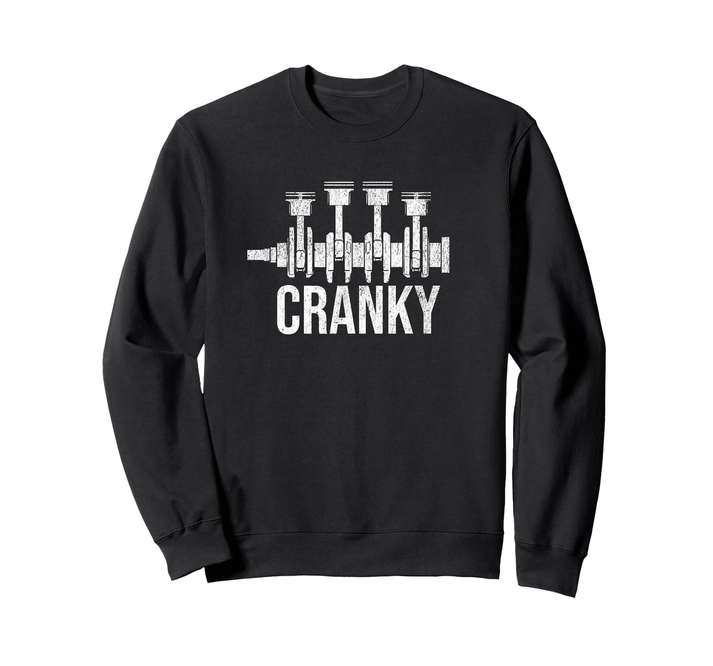 Cranky Car Engine Crankshaft Cars Lover Mechanics Father Day T-Shirt
