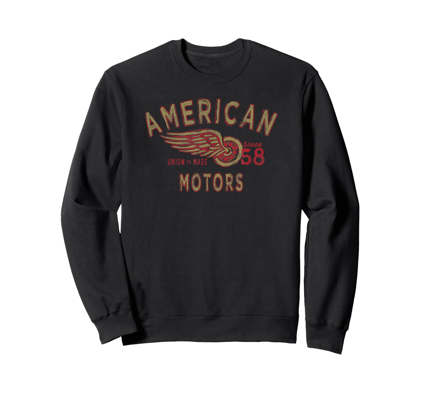 American Motors Union Made Since 58 Winged Wheel Logo T-Shirt
