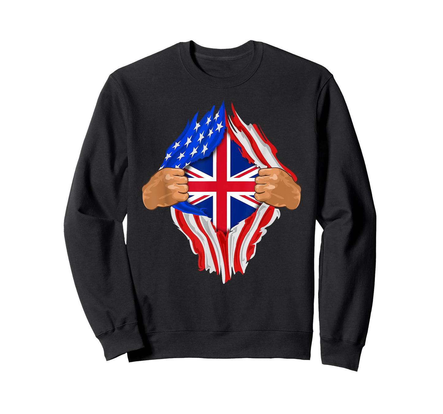 British Blood Inside Me | United Kingdom UK Flag Gift T-Shirt