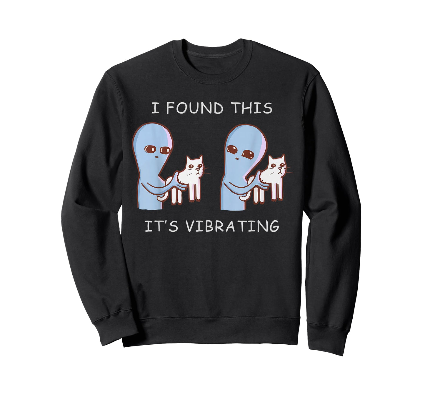 Strange planet vibrating cat - funny cat lovers T-Shirt