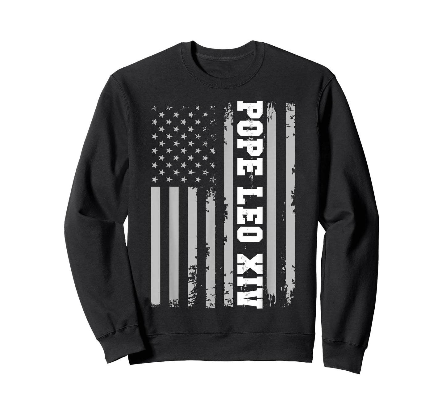 Pope Leo XIV 14th First american pope usa flag vintage T-Shirt