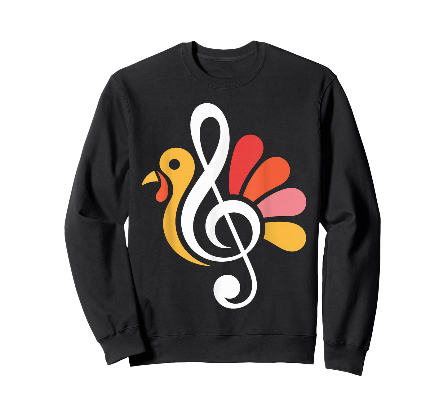 Turkey Teachers Music Teacher Note Thanksgiving Fall Autumn T-Shirt