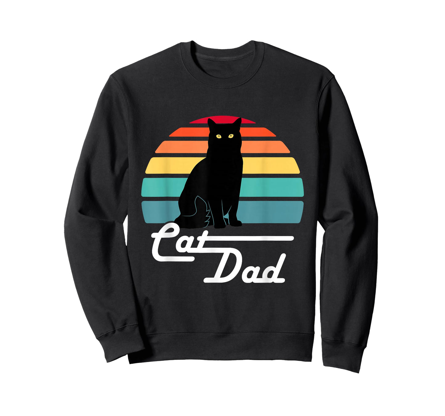 Cat Dad - Vintage Style Cat Lover Gift T-Shirt