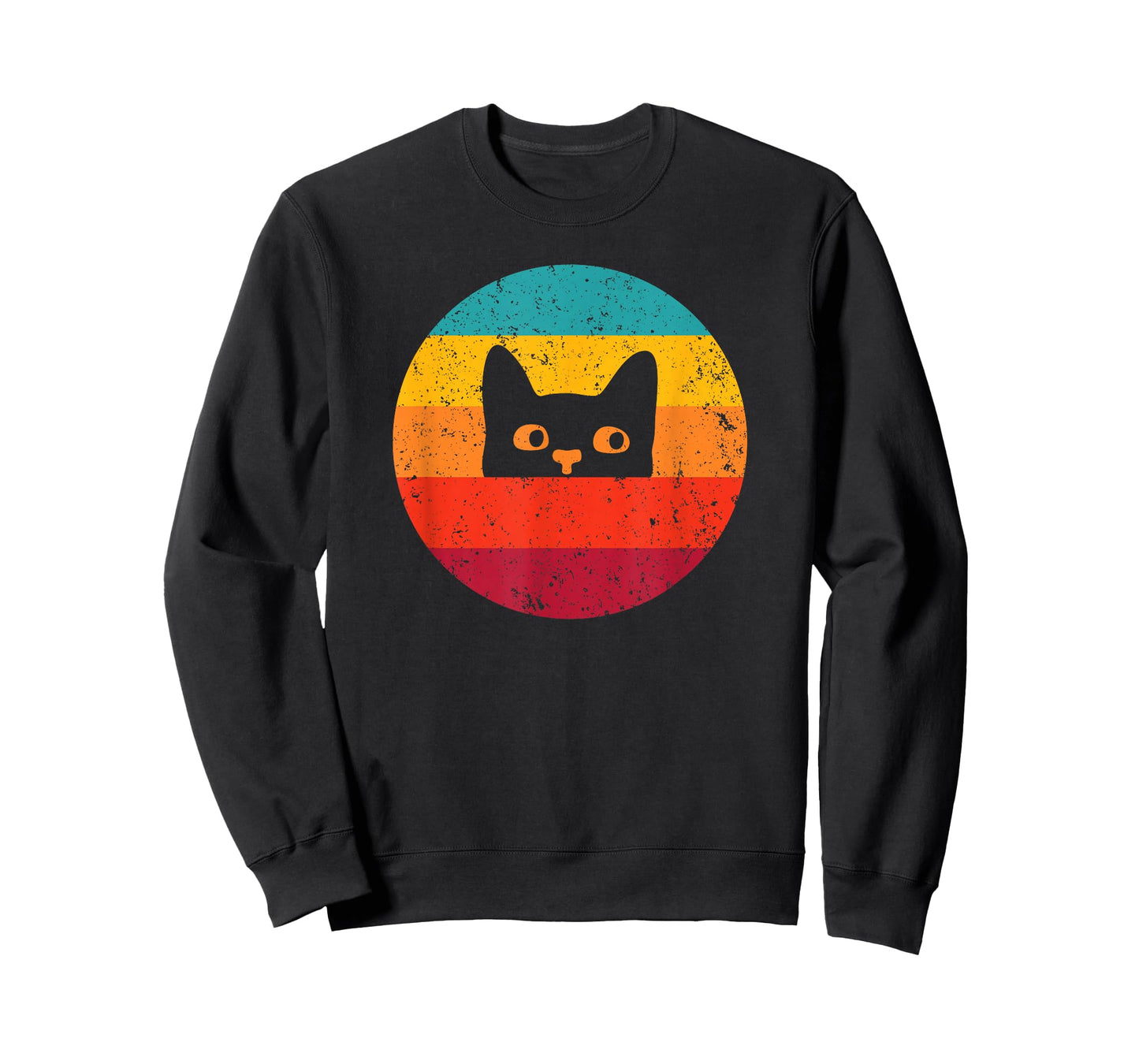 Funny Cat Gift Retro Vintage T-Shirt
