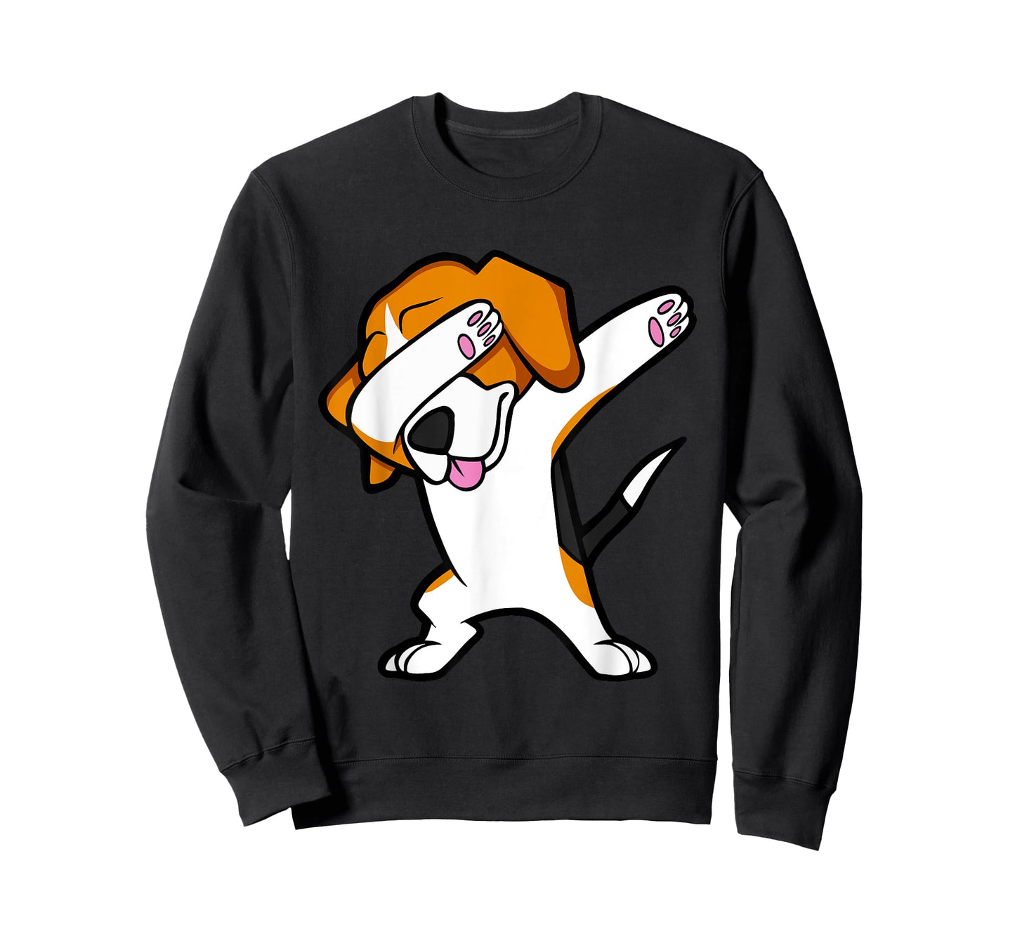 Funny Dabbing Beagle Tshirt Hip Hop Dance Dab Dog Shirt Men Women Girls Kids T-Shirt