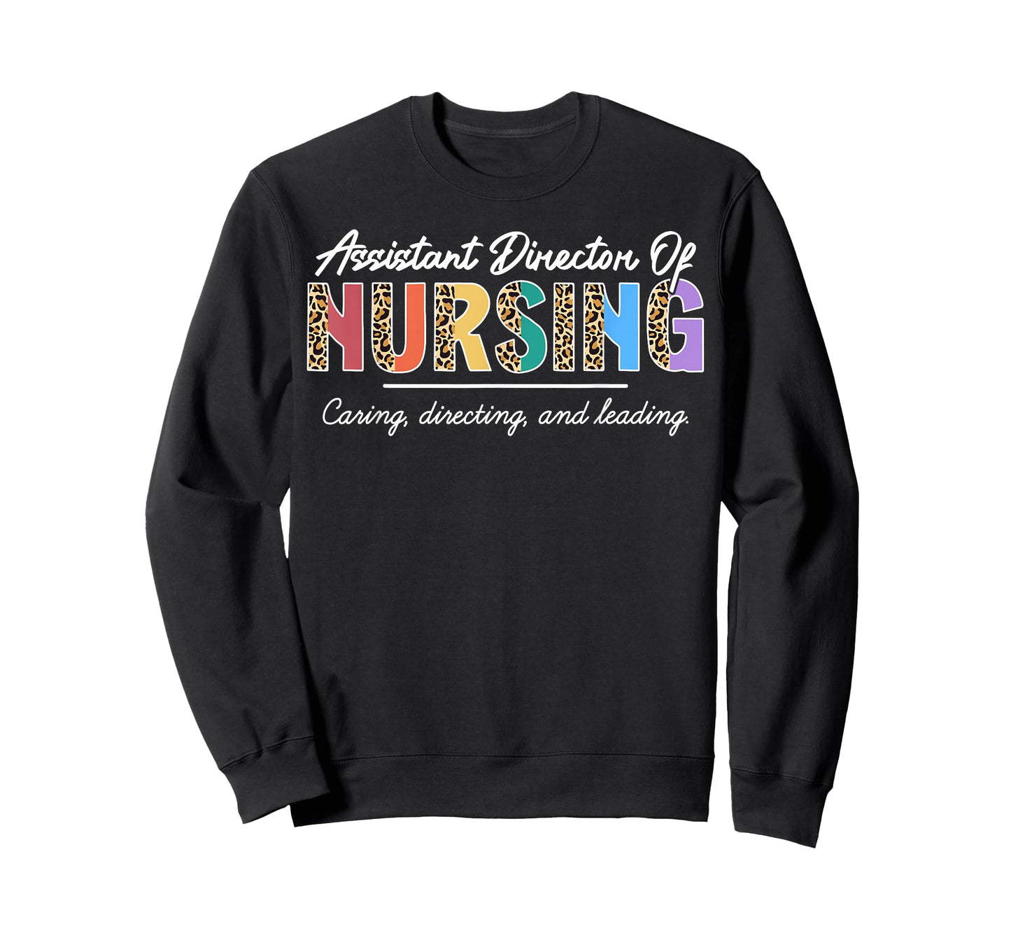 Assistant Director of Nursing Appreciation Leopard T-Shirt