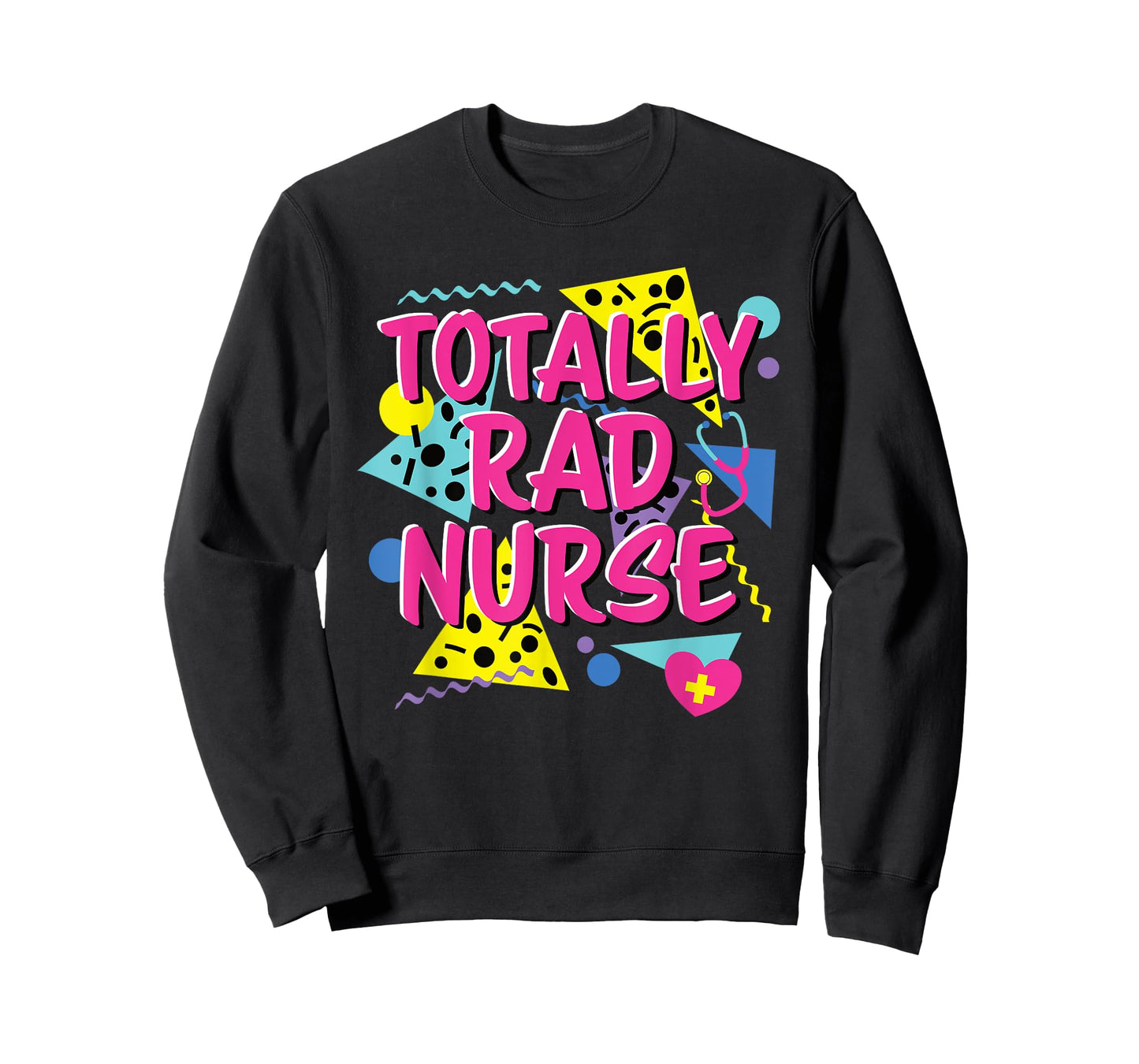 80s 90s Nurse Costume Lazy Halloween Party Theme 1980s 1990s T-Shirt
