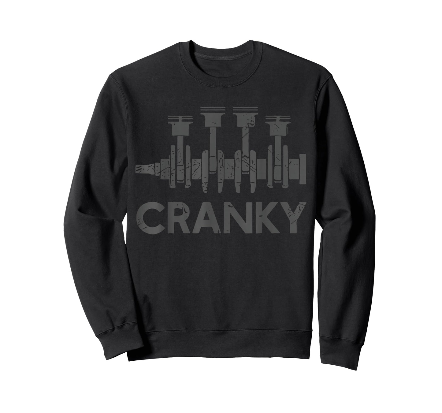 Cranky Car Engine Crankshaft Cars Lover Mechanics Father Day T-Shirt
