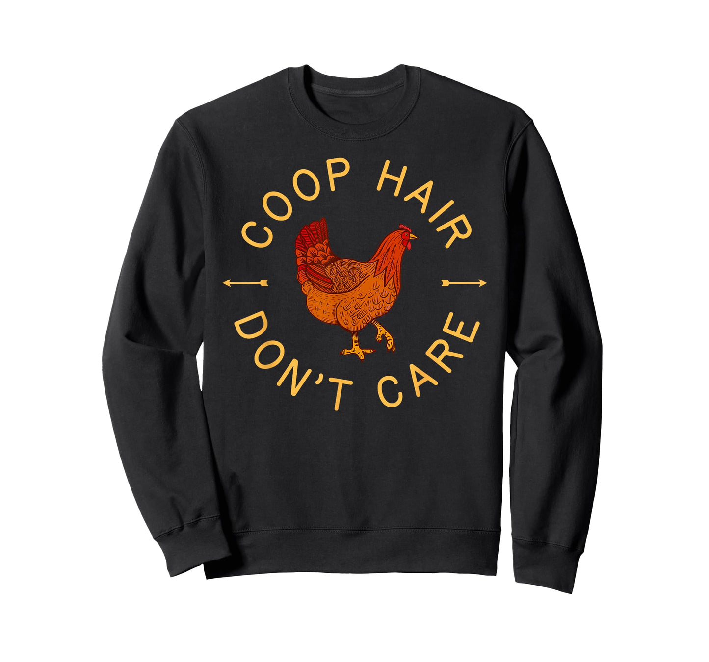 Chicken Shirt Coop Hair Dont Care Farm Animal Hen Gift 2 T-Shirt