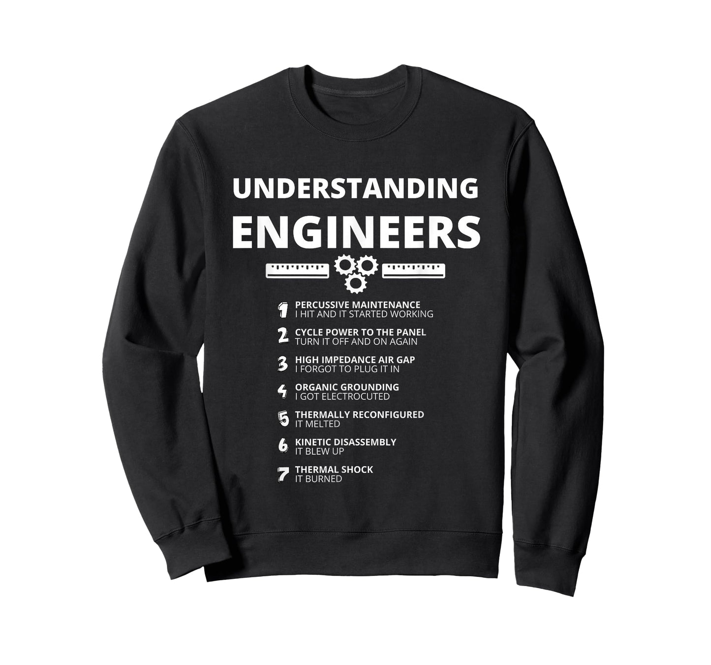 Awesome Engineering Shirts - Understanding Engineers Funny Sarcastic Engineering Gift T-Shirt