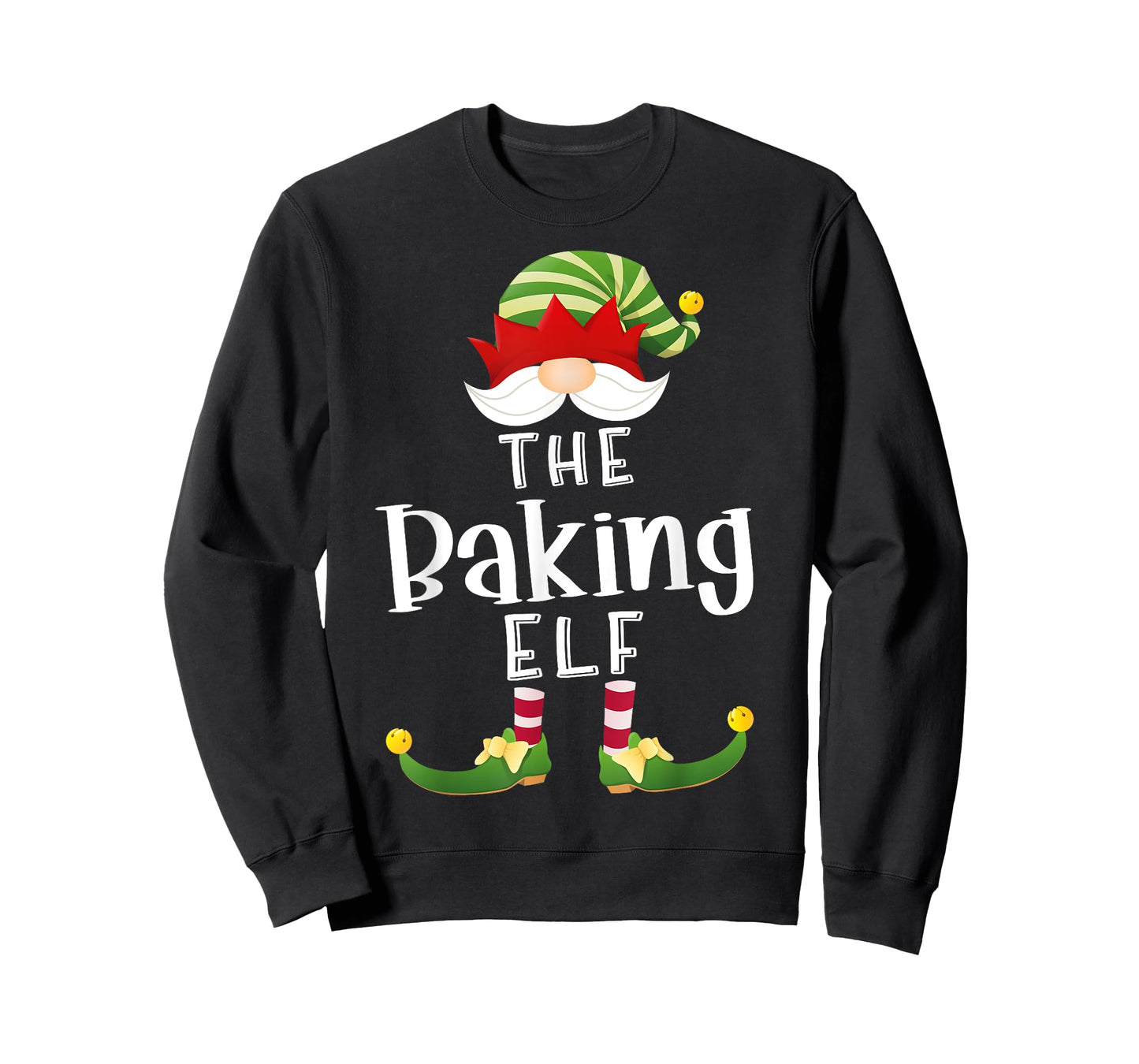 Baking Elf Group Christmas Funny Pajama Party T-Shirt