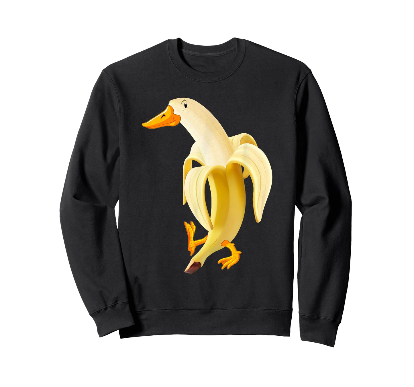 Duck In Banana Funny T-Shirt