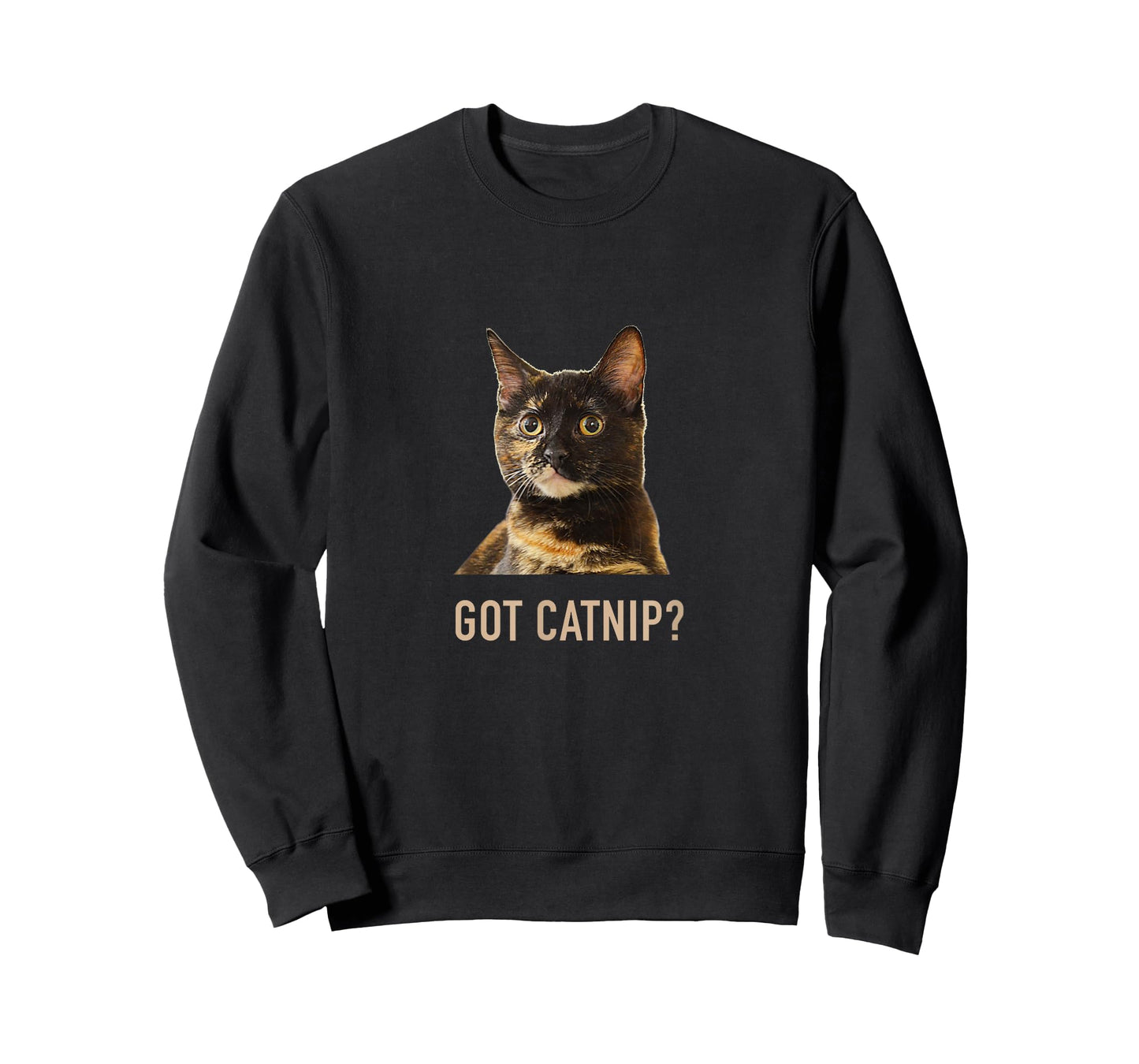 Tortie Cat GOT CATNIP? Tortoiseshell Funny Cat T-Shirt T-Shirt