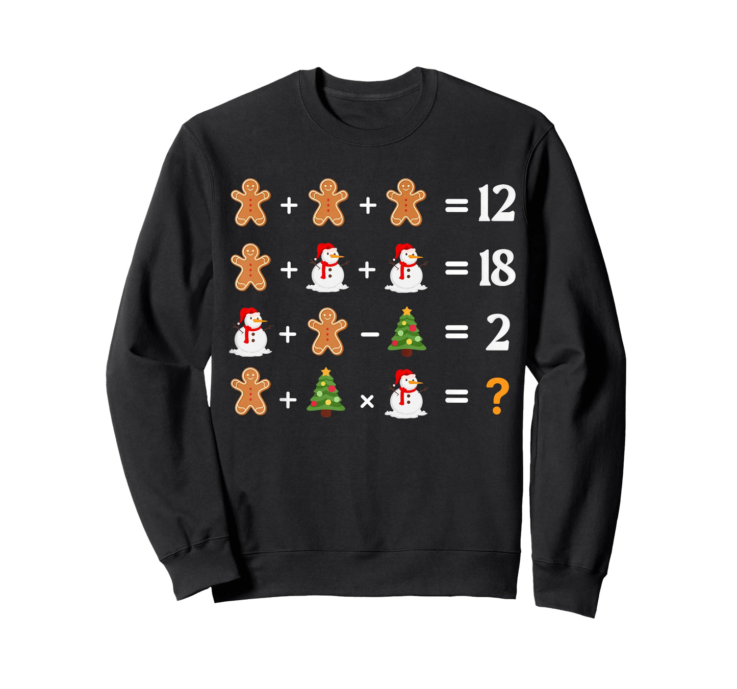 Funny 6 7 Meme Christmas Order of Operations Math Teacher T-Shirt