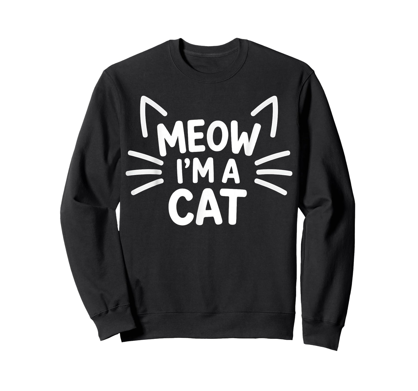 Meow I'm A Cat - Halloween Costume Men Women Girls Kids T-Shirt