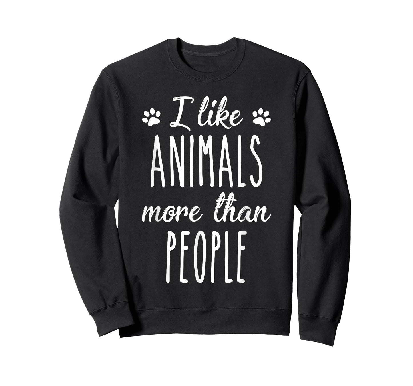 I Like Animals More Than People Animal Welfare Animal Lovers T-Shirt