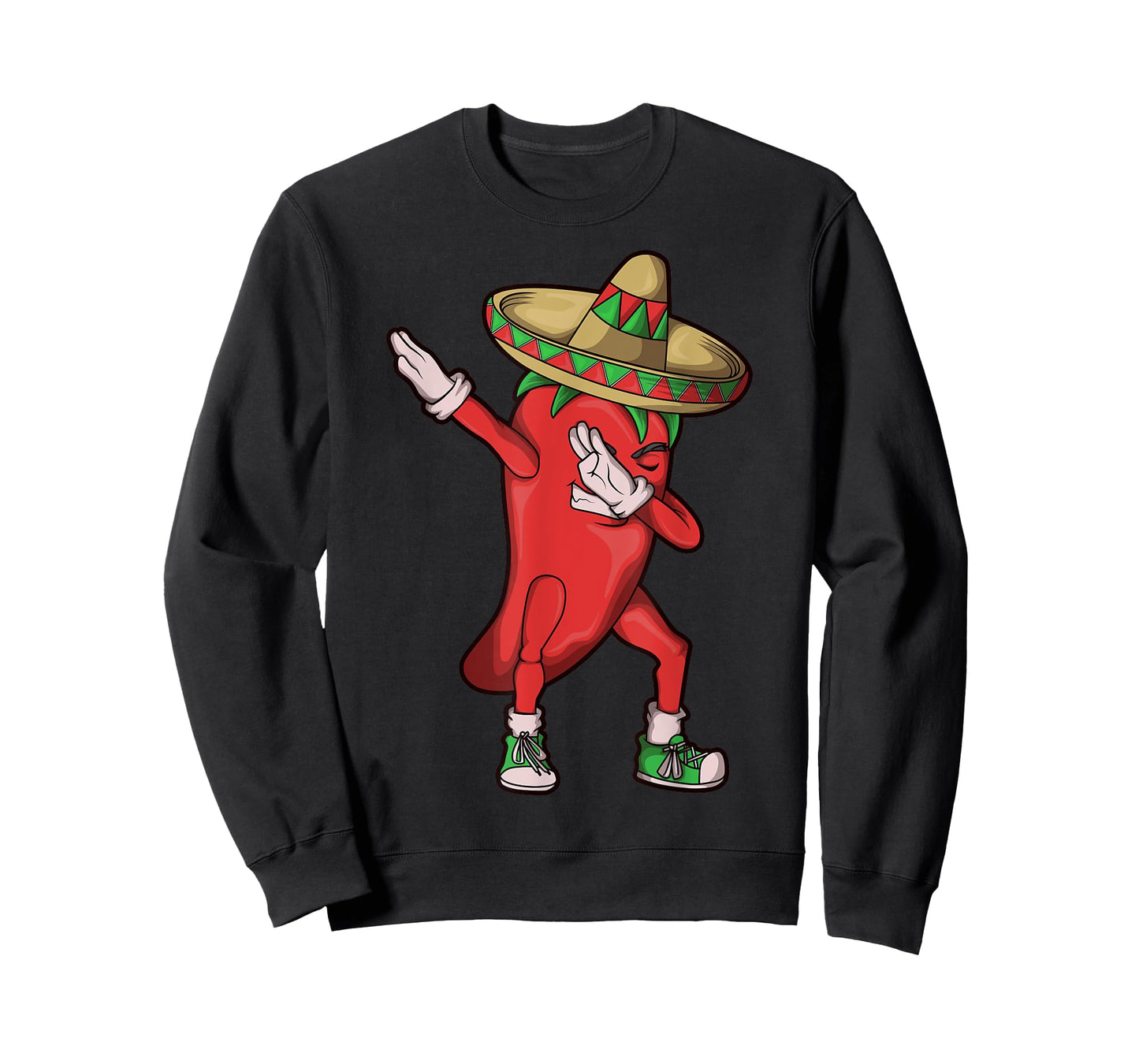 Chili Dabbing Shirt Hot Pepper Sombrero Cinco de Mayo Gift T-Shirt