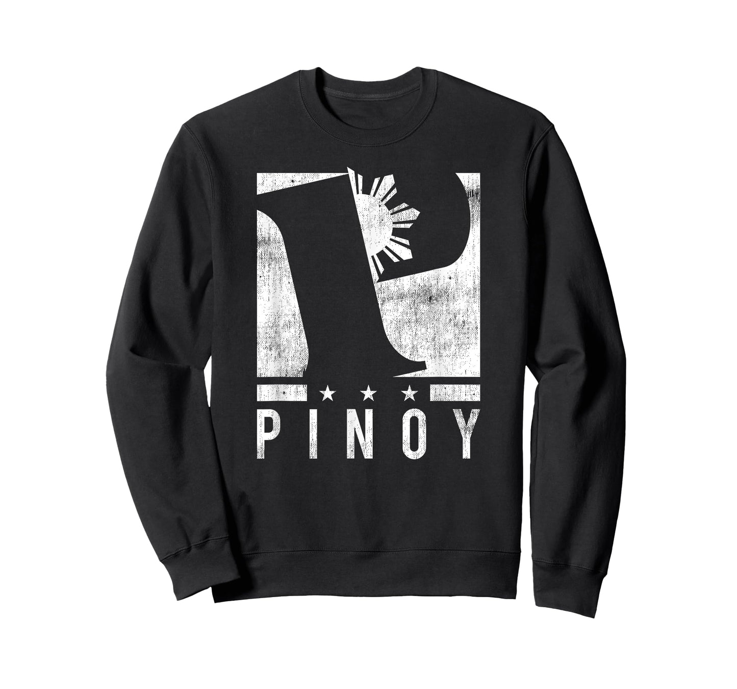 Cool Distressed Filipino P Logo T-Shirt - Pinoy P Tee T-Shirt