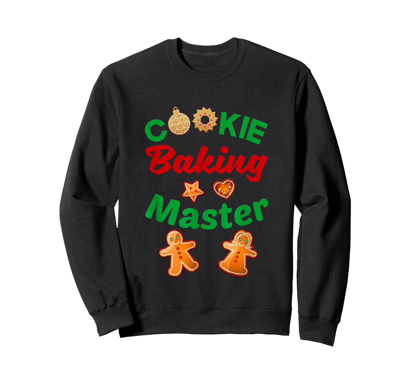 Christmas Funny Cookie Baking Master Crew Team Tee Shirt T-Shirt
