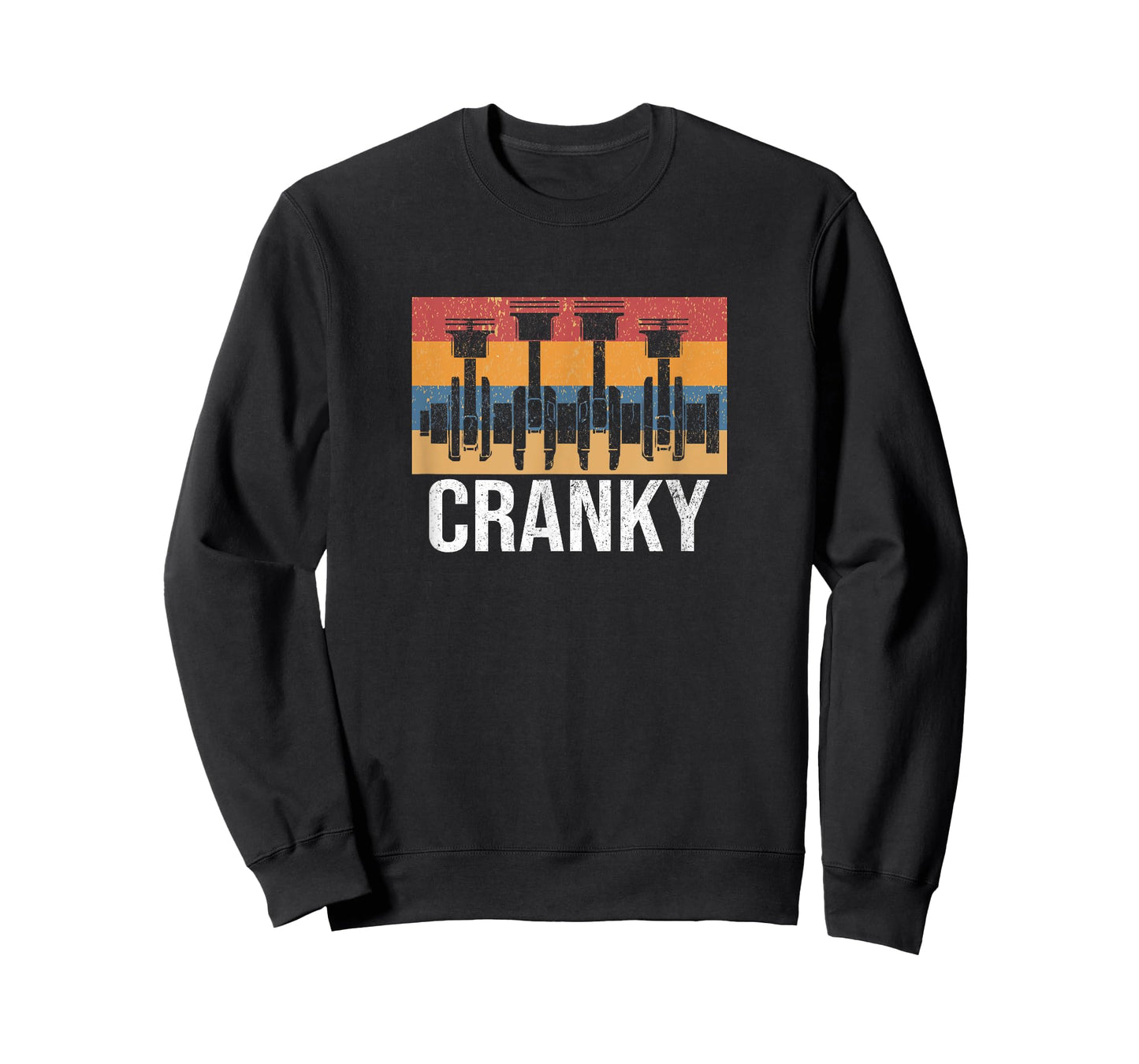 Cranky Car Engine Crankshaft Cars Lover Mechanics Father Day T-Shirt
