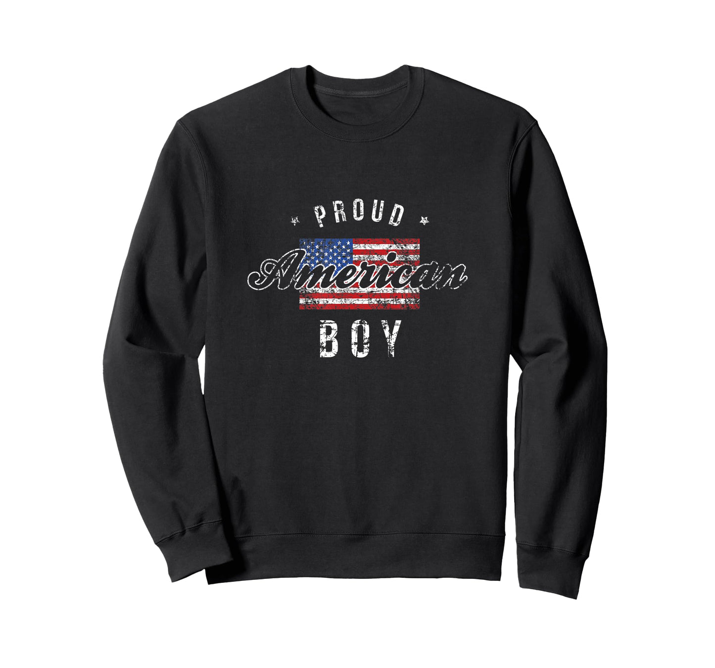 Proud American Boy Shirt, 4th of July Gift USA T-Shirt