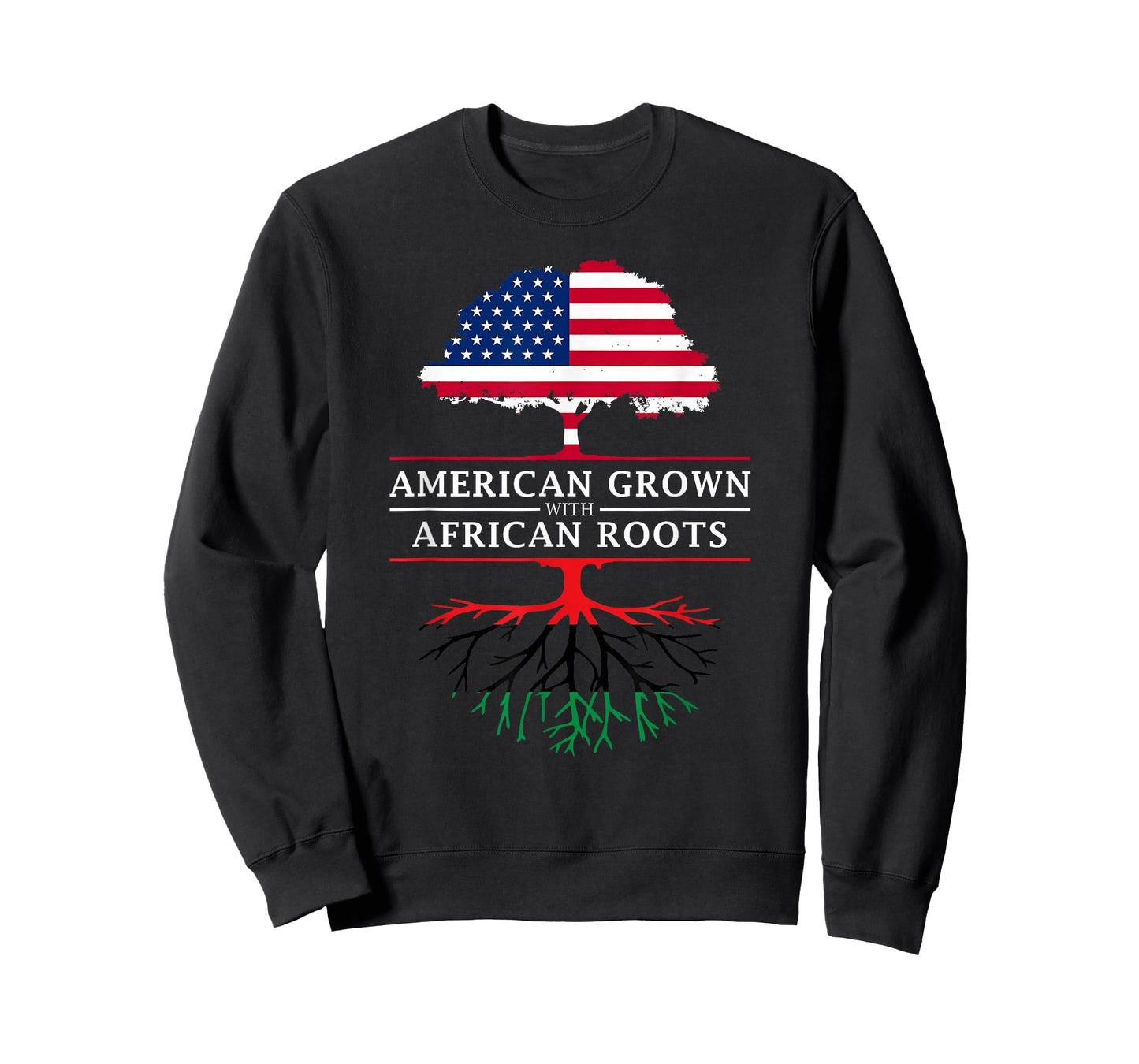 American Grown with African Roots - Pan Africa T-Shirt