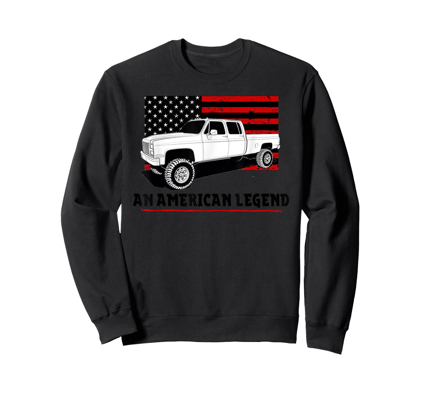 Lifted Square Body Truck American Muscle Shirt 4x4 T-Shirt