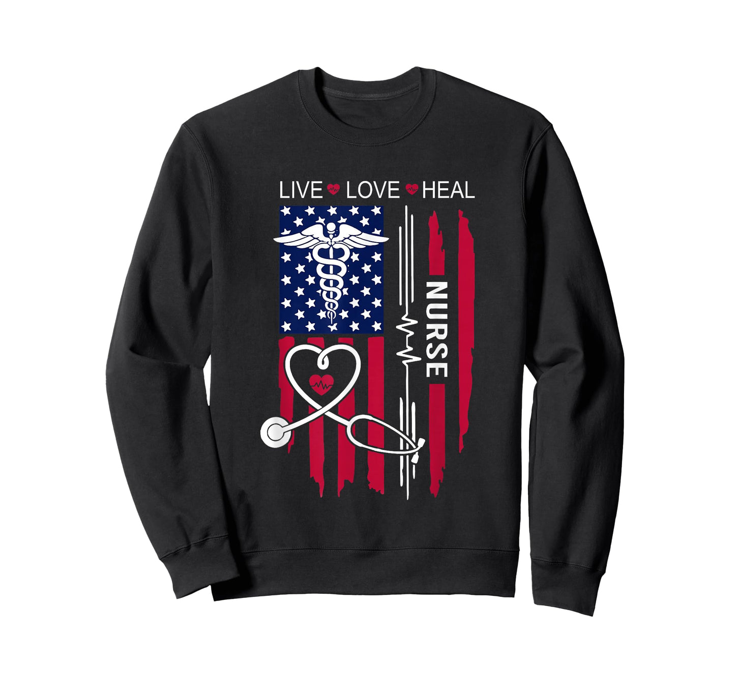 American Flag Nurse Day Gifts, Week Gift Nurse, Nurse's Day T-Shirt