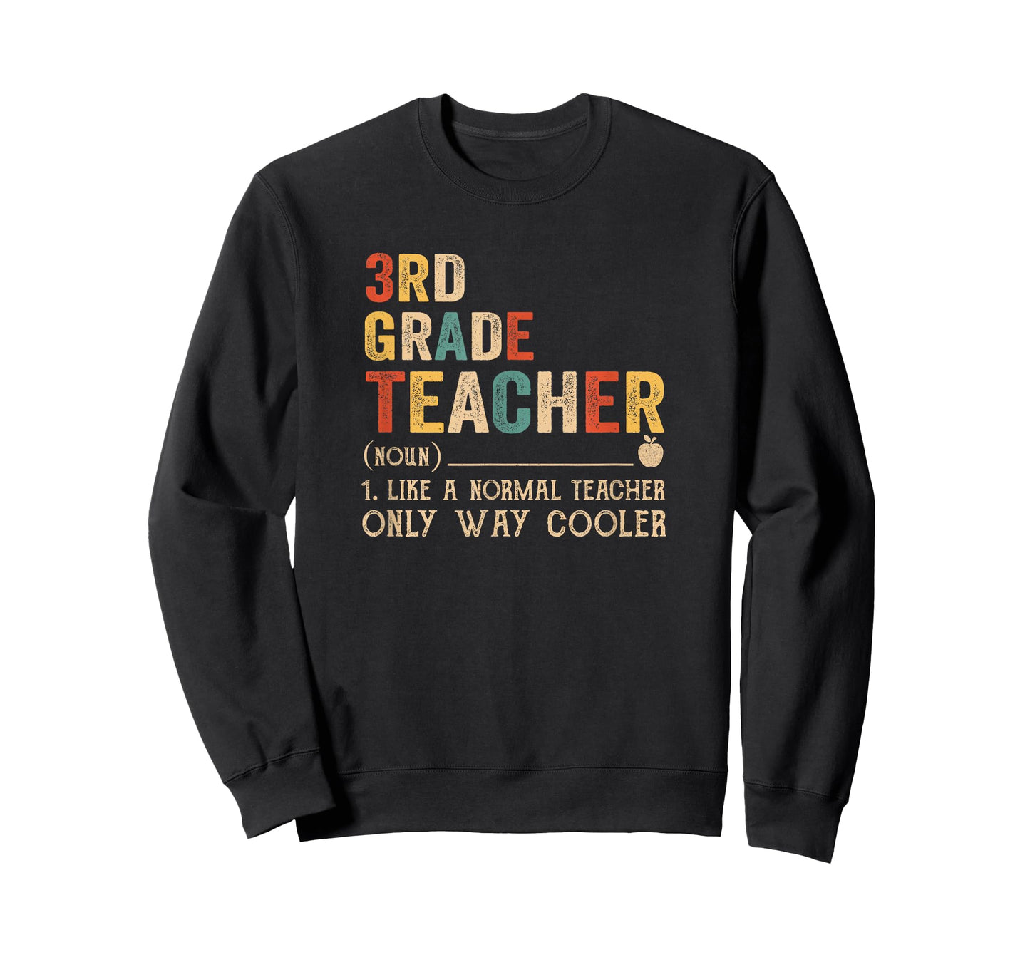3Rd Grade Teacher Definition Funny Back To School First Day T-Shirt