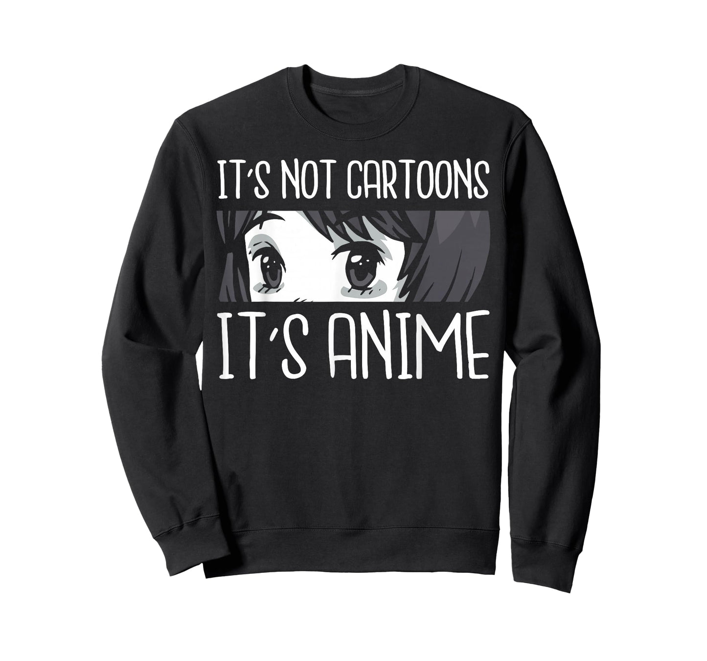 Anime Shirts for Men Women, It's Not Cartoons It's Anime T-Shirt
