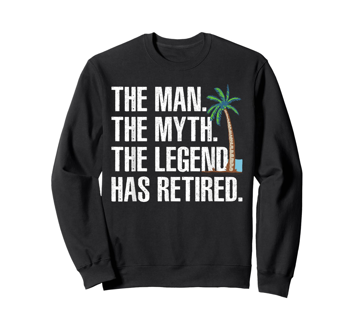 Cool Retirement For Men Grandpa Dad Retired Man Myth Legend T-Shirt