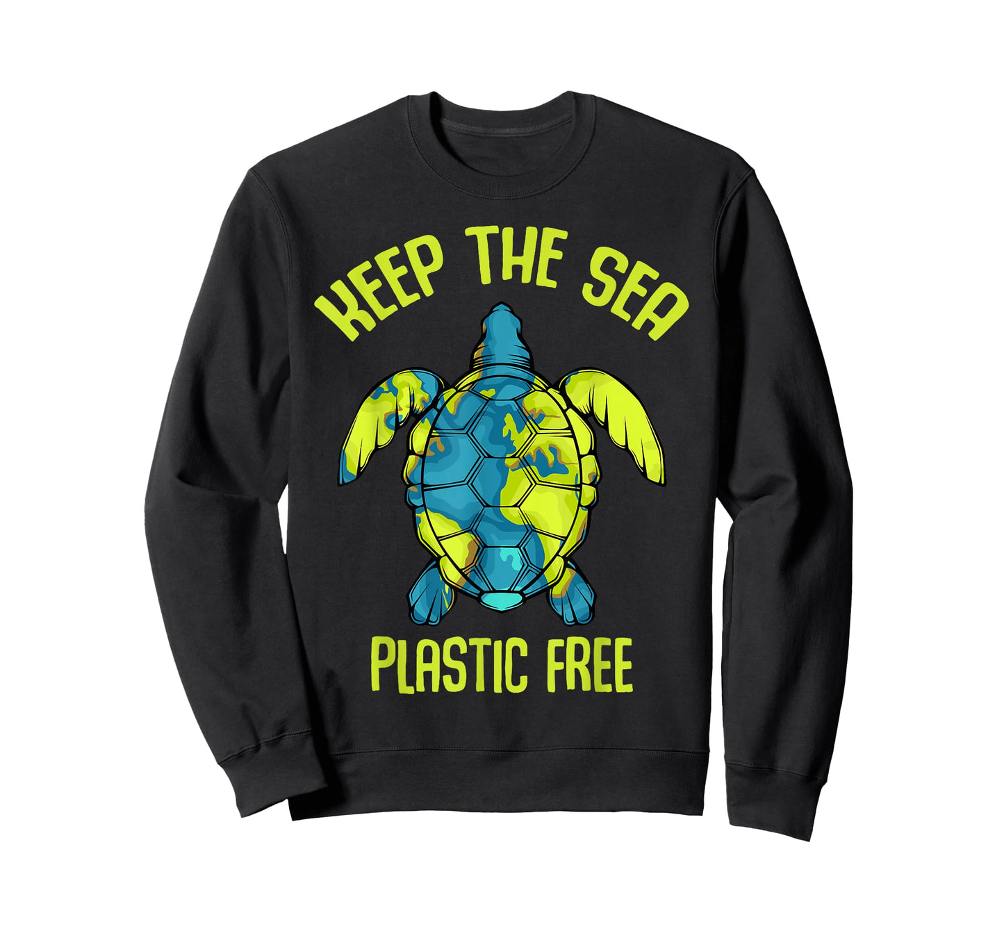 Keep The Sea Plastic Free Turtle Plastic Pollution Problem T-Shirt