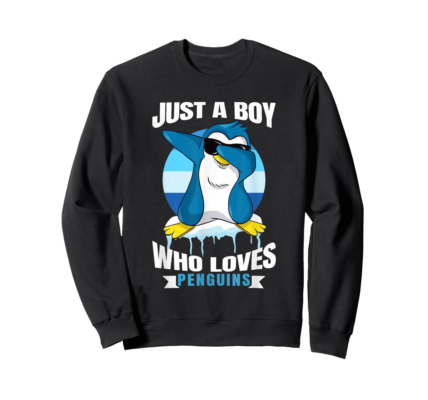 Just A Boy Who Loves Penguins Dab Toddler Dabbing Penguin T-Shirt