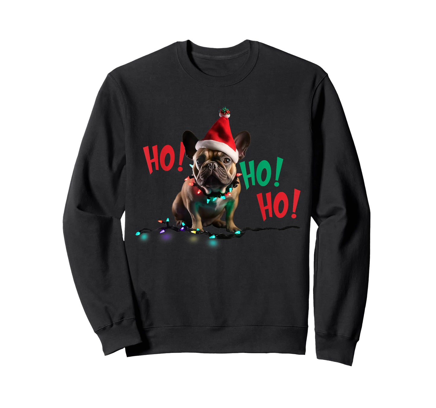 Merry Dogmas Frenchie Christmas T-Shirt
