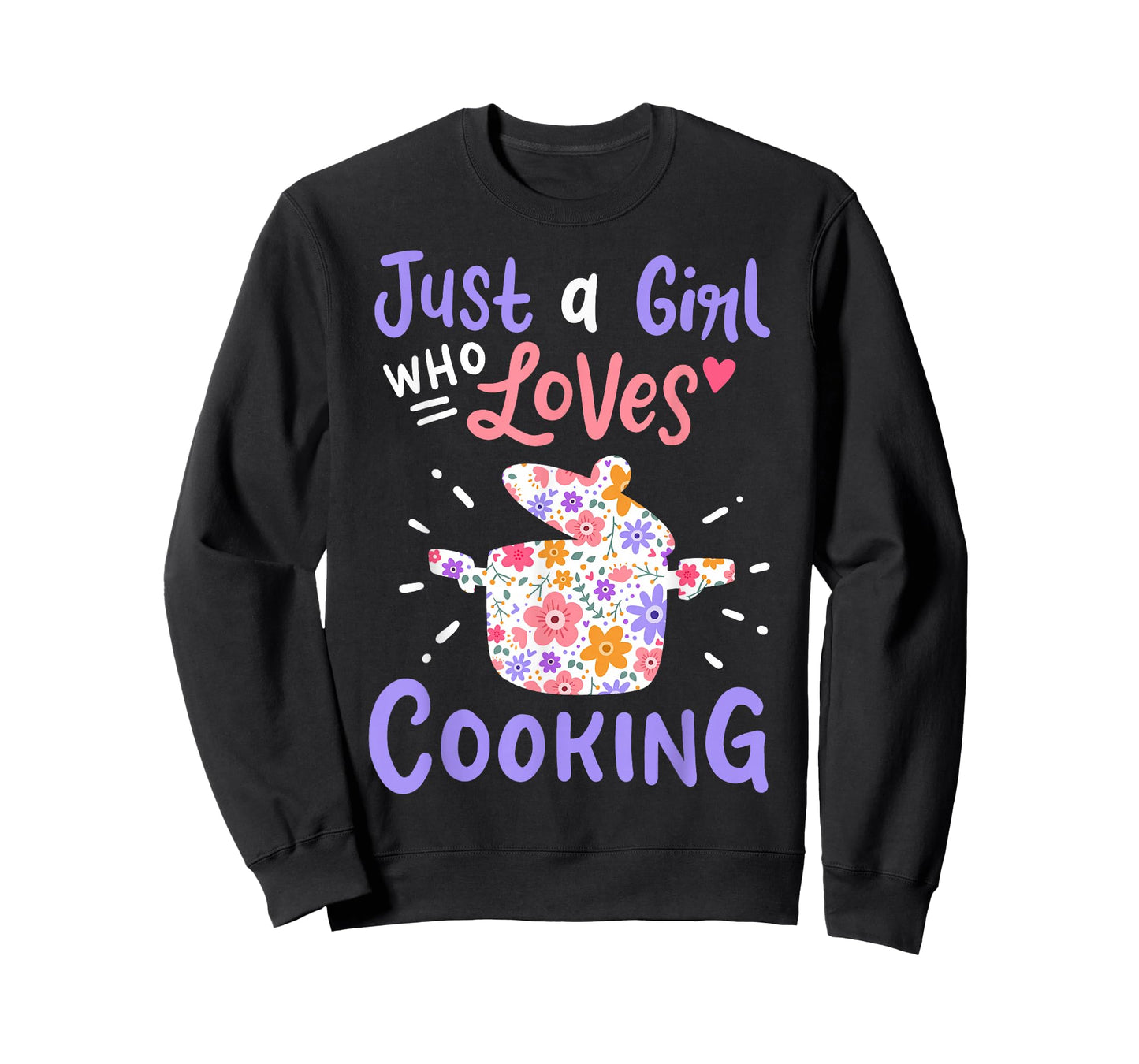 Cooking Just A Girl Who Loves Cooking Gift for Chef Cooks T-Shirt