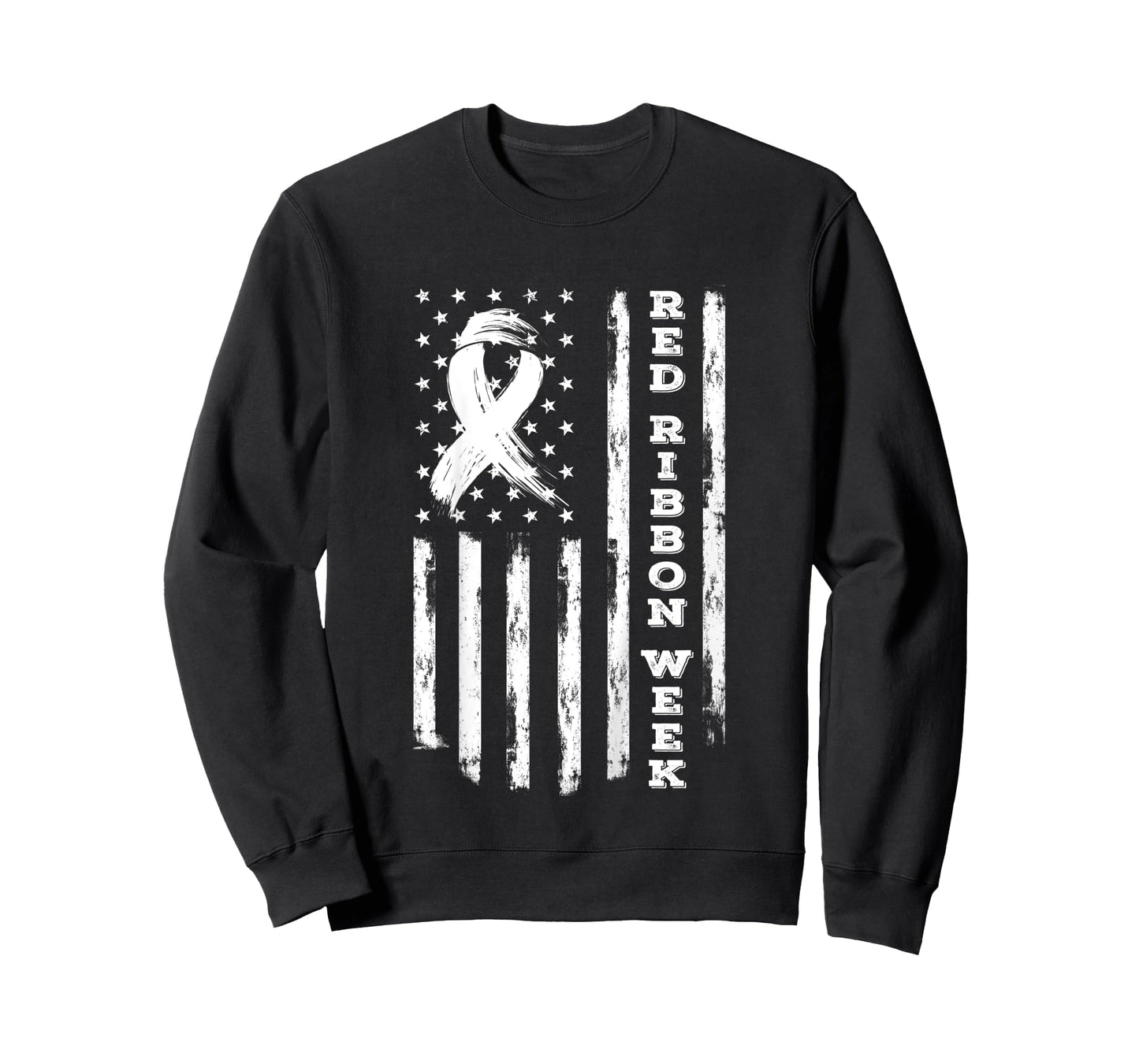 Red Ribbon Week Shirt American Flag Red Ribbon Week T-Shirt for Kids