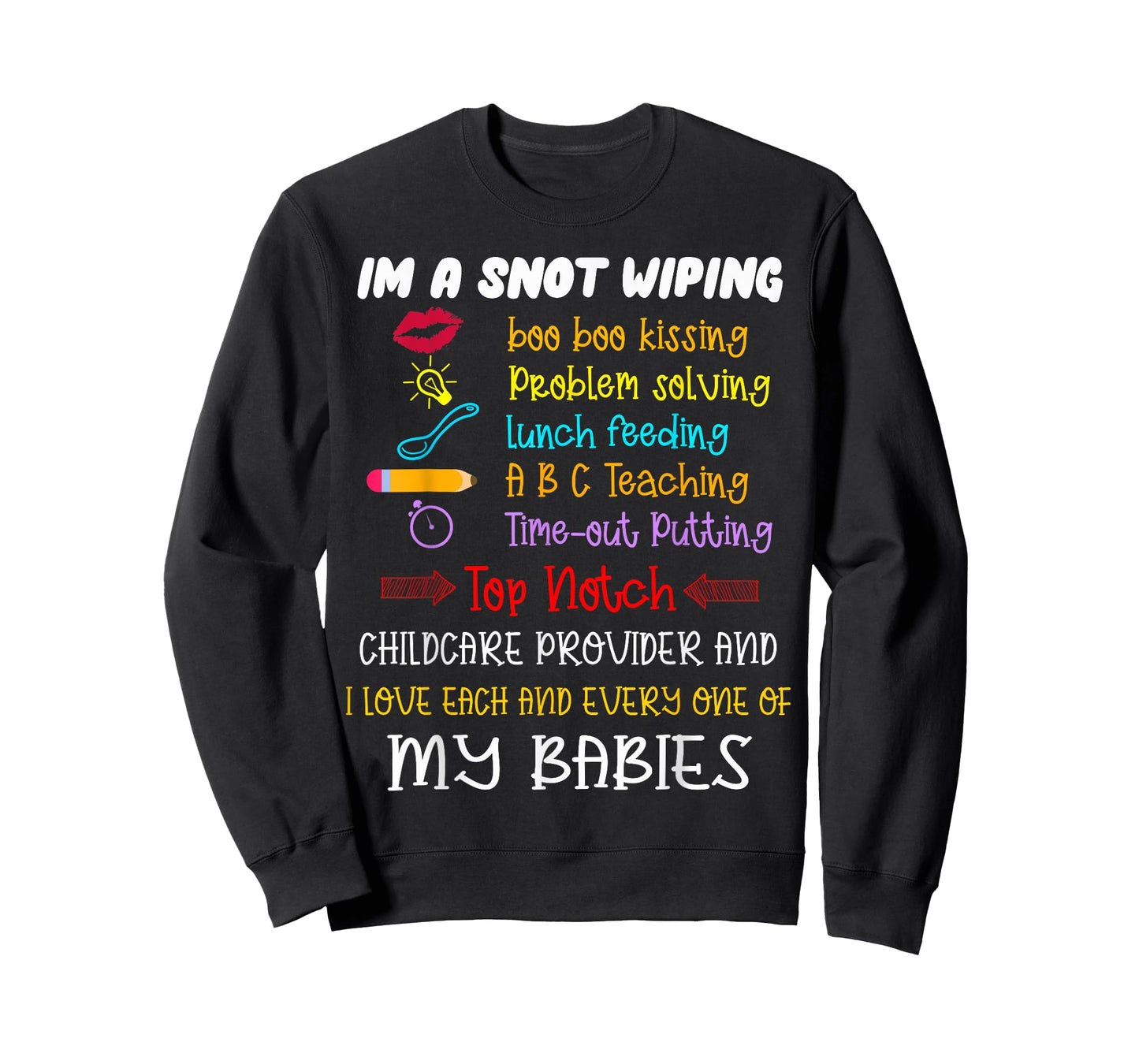 Childcare Provider Teachers Child Care Daycare Provider T-Shirt Small