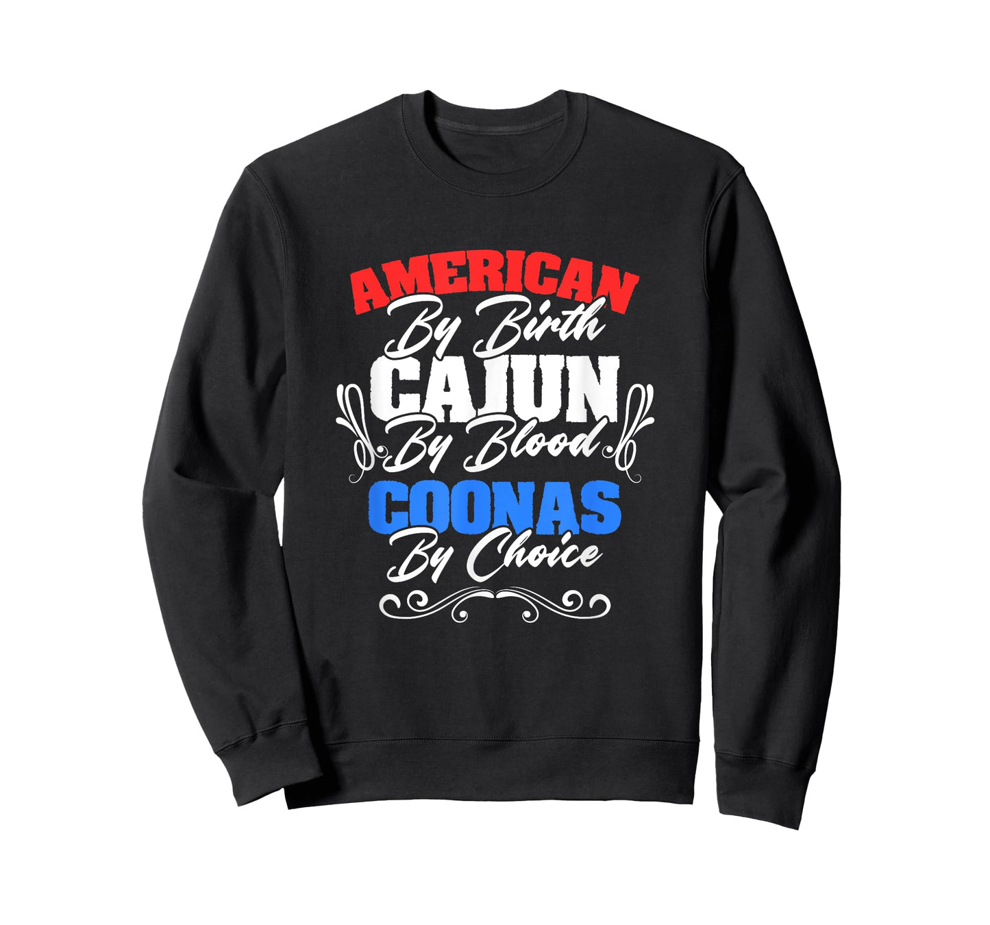American Cajun Coonas American Louisiana Crawfish Cajun T-Shirt