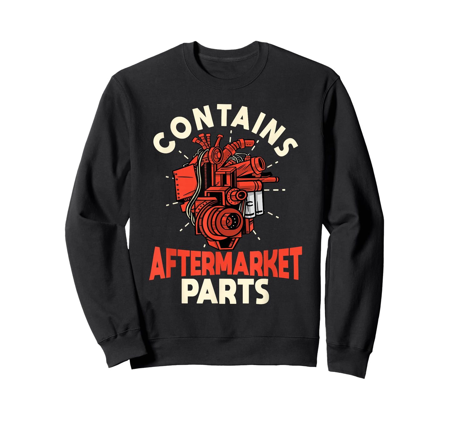 Contains Aftermarket Parts Open Heart Surgery Survivor mens T-Shirt