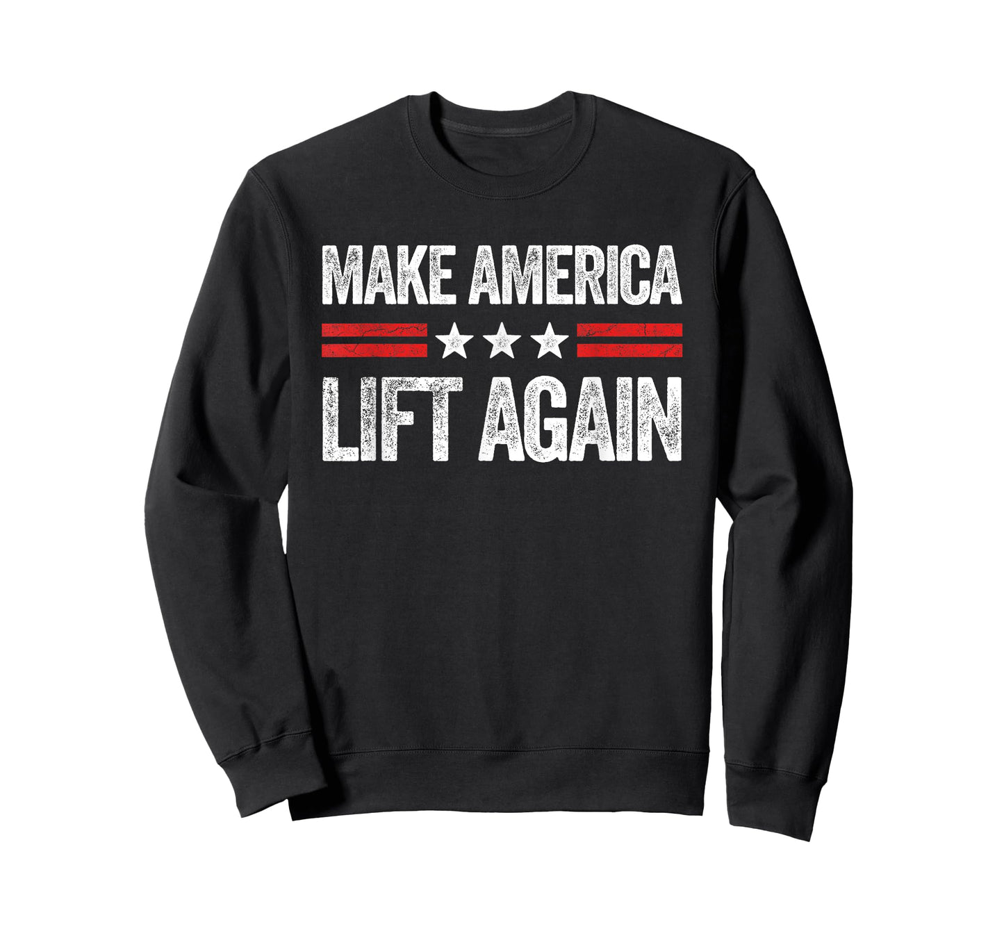 Make America Lift Again Funny USA Patriotic Party T-Shirt